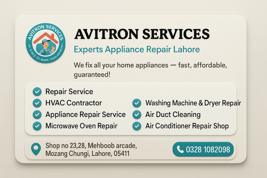 Cover photo of Avitron Services | Experts Appliance Repair Lahore
